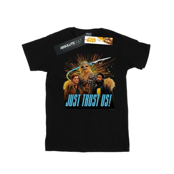 Star Wars Girls Solo Just Trust Us Cotton T-Shirt