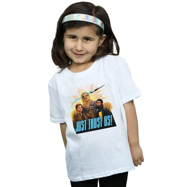 Star Wars Girls Solo Just Trust Us Cotton T-Shirt