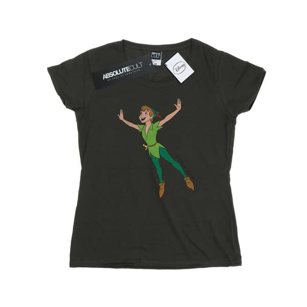 Disney Dam/Tjej Klassisk Flygande Peter Pan Bomulls-T-shirt