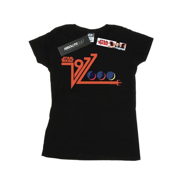 Star Wars Womens/Ladies Retro 1977 Death Star Cotton T-Shirt