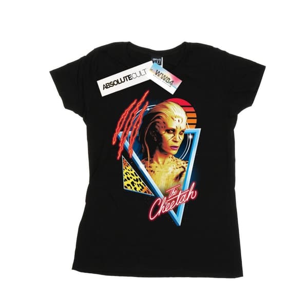 DC Comics Womens/Ladies Wonder Woman 84 Retro Cheetah Design Cotton T-Shirt