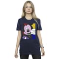 Miniatyrbilde 2 av 3: Disney Womens/Ladies Mickey Mouse Oh Minnie Pop Art Cotton Boyfriend T-Shirt