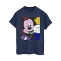 Miniatyrbilde 1 av 3: Disney Womens/Ladies Mickey Mouse Oh Minnie Pop Art Cotton Boyfriend T-Shirt