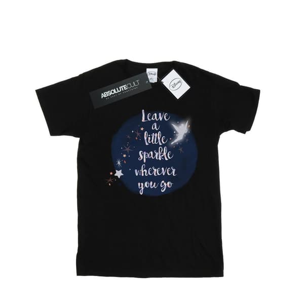 Disney Dam/Tjej Tinker Bell A Little Sparkle Boyfriend T-shirt i bomull