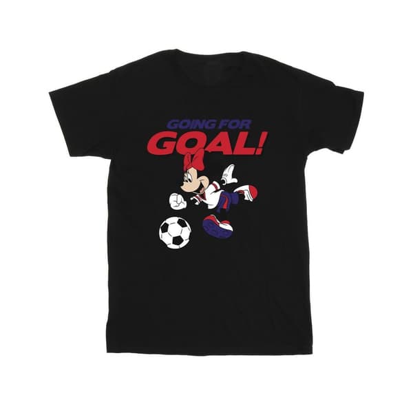 Disney Mens Minnie Mouse Going For Goal T-Shirt