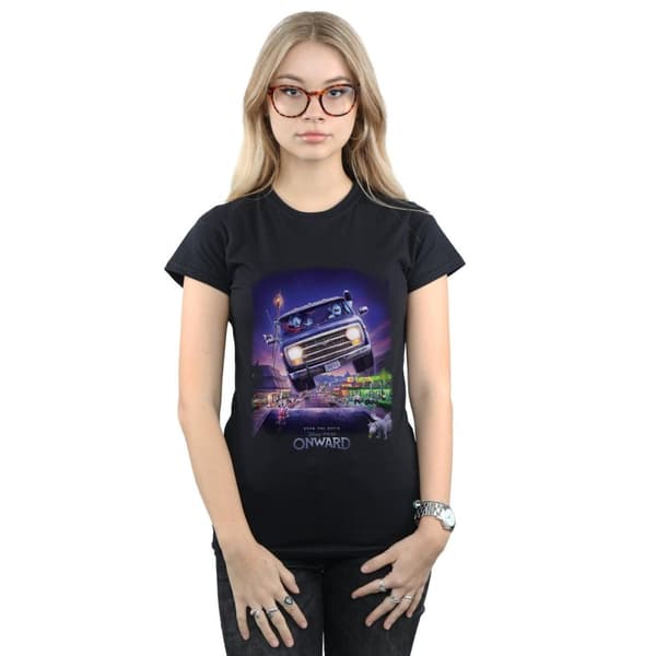 Disney Dam/kvinnor - Onward Gwniver Poster - T-shirt i bomull