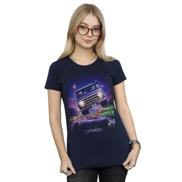 Disney Dam/kvinnor - Onward Gwniver Poster - T-shirt i bomull
