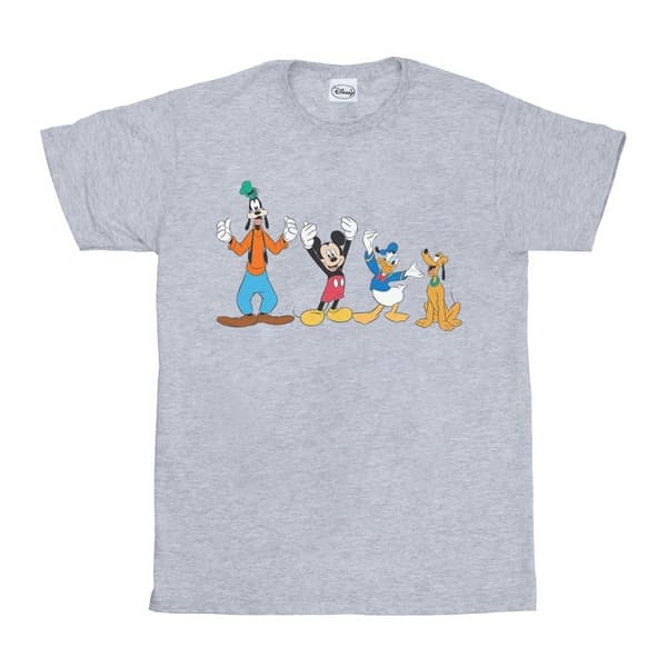 Disney Mens Mickey Mouse Friends T-shirt
