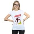 Miniatyrbillede 2 af 3: Marvel Womens/Ladies Daredevil Rooftop Cotton T-Shirt