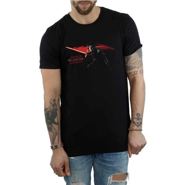 Star Wars Mens The Last Jedi Kylo Ren Hand T-Shirt