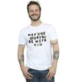 Miniatyrbillede 3 af 4: Star Wars Mens The Mandalorian Grogu May The Force Be With You T-Shirt