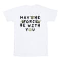 Miniatyrbillede 1 af 4: Star Wars Mens The Mandalorian Grogu May The Force Be With You T-Shirt