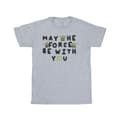 Miniatyrbillede 1 af 2: Star Wars Mens The Mandalorian Grogu May The Force Be With You T-Shirt