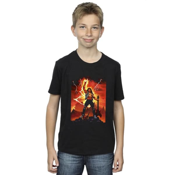 Netflix Boys Stranger Things Hell Guitar T-Shirt