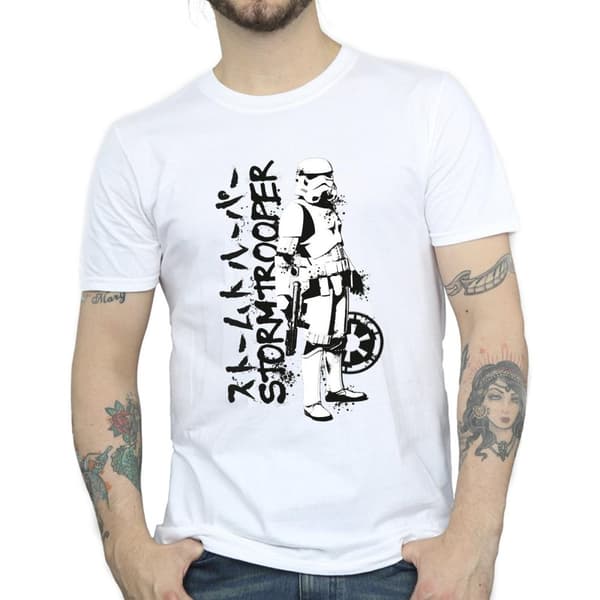 Star Wars Mens Japanese Stormtrooper T-Shirt