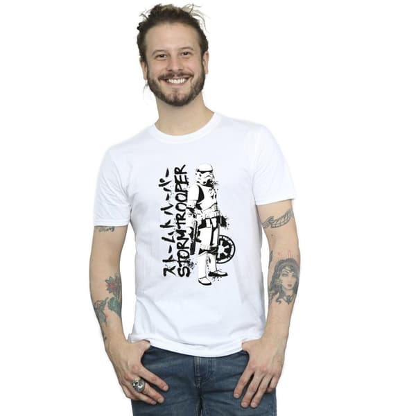 Star Wars Mens Japanese Stormtrooper T-Shirt