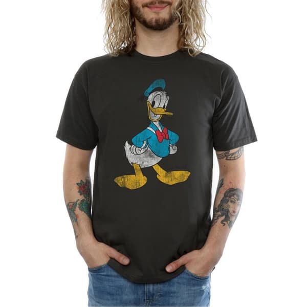 Disney Mens Classic Donald Duck T-Shirt