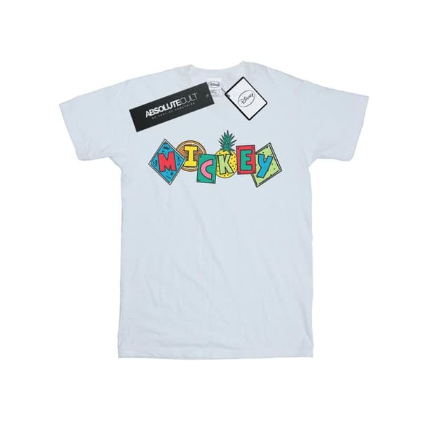 Disney T-shirt i bomull med Musse Pigg-fruktblock för flickor
