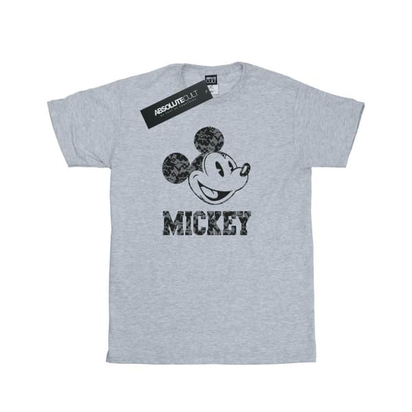 Disney T-shirt i bomull med Musse Pigg-spetsar för flickor