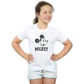 Miniatyrbild 3 av 5: Disney T-shirt i bomull med Musse Pigg-spetsar för flickor