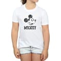 Miniatyrbild 4 av 5: Disney T-shirt i bomull med Musse Pigg-spetsar för flickor