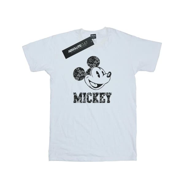 Disney T-shirt i bomull med Musse Pigg-spetsar för flickor