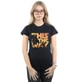 Pikkukuva 2 / 3: Star Wars Womens/Ladies The Mandalorian The Way Poster Text Cotton T-Shirt