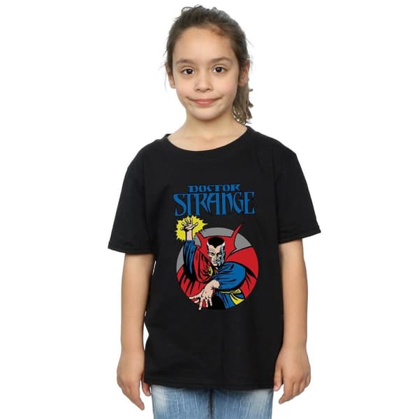 Marvel Girls Doctor Strange Circle Cotton T-Shirt