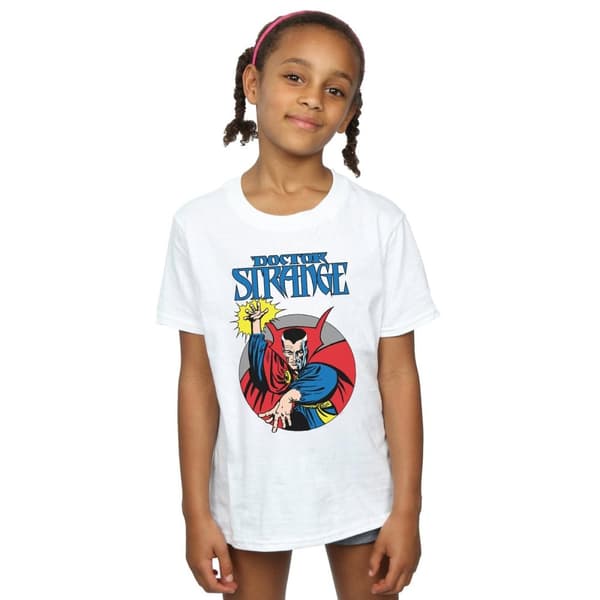 Marvel Girls Doctor Strange Circle Cotton T-Shirt