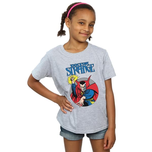 Marvel Girls Doctor Strange Circle Cotton T-Shirt