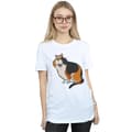 Pikkukuva 2 / 3: Disney Womens/Ladies Soul Mr Mittens Cotton Boyfriend T-Shirt