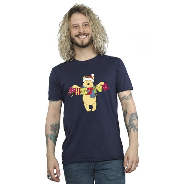 Disney Herr Winnie The Pooh Festlig T-shirt