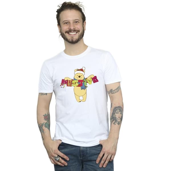 Disney Herr Winnie The Pooh Festlig T-shirt