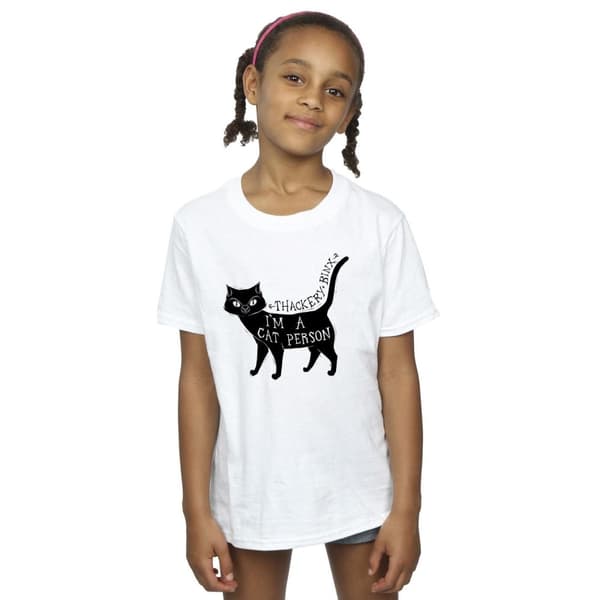 Disney Girls Hocus Pocus A Cat Person Cotton T-Shirt