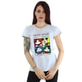 Miniatyrbild 2 av 3: Disney Dam/Tjej Musse Pigg T-shirt i bomull med fyrkantig färg