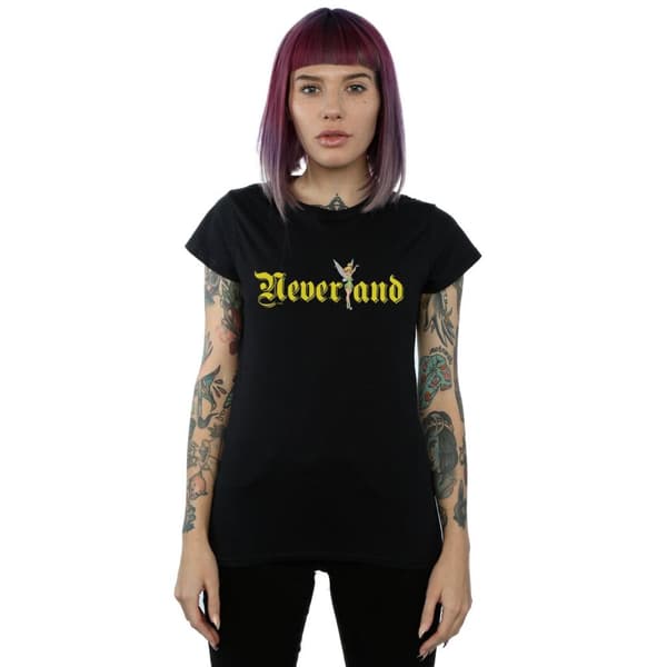 Disney Womens/Ladies Tinker Bell Neverland Cotton T-Shirt