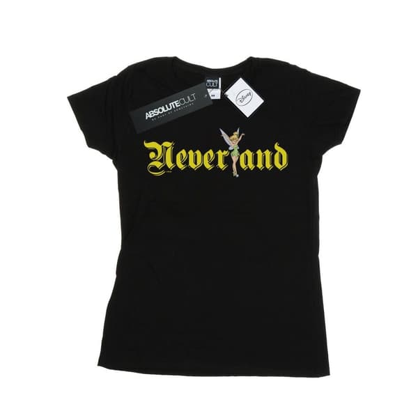 Disney Womens/Ladies Tinker Bell Neverland Cotton T-Shirt