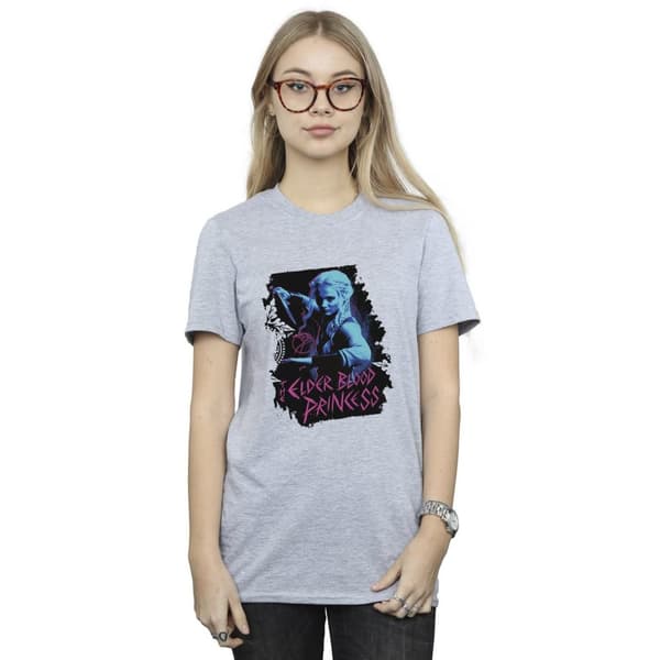 Netflix Womens/Ladies The Witcher Ciri Blood Princess Cotton Boyfriend T-Shirt