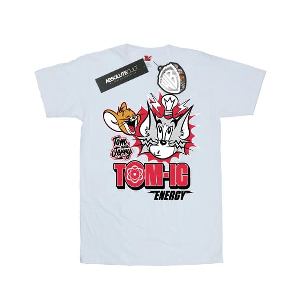 Tom And Jerry Womens/Ladies Tomic Energy Cotton Boyfriend T-Shirt