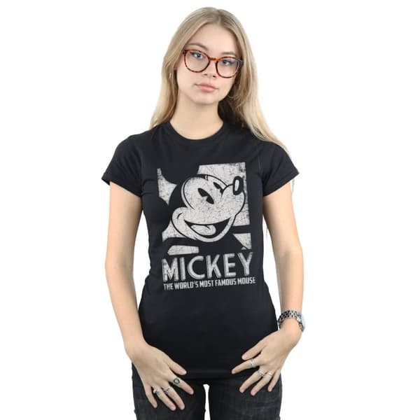 Disney Dam/Tjej Musse Piggs mest berömda t-shirt i bomull