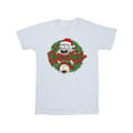 Miniatyrbillede 1 af 2: Rick And Morty Mens Christmas Wreath T-Shirt