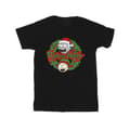 Miniatyrbillede 1 af 2: Rick And Morty Mens Christmas Wreath T-Shirt