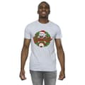 Miniatyrbillede 2 af 2: Rick And Morty Mens Christmas Wreath T-Shirt