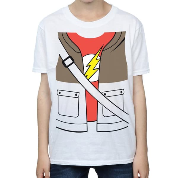 Big Bang Theory T-shirt med Sheldon Cooper-dräkt för pojkar