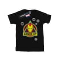 Miniatyrbild 1 av 3: Marvel T-shirt i bomull med Iron Man-märke för flickor