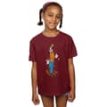 Miniatyrbillede 2 af 3: Disney Girls Goofy Christmas Lights Cotton T-Shirt