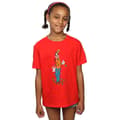 Miniatyrbillede 2 af 3: Disney Girls Goofy Christmas Lights Cotton T-Shirt