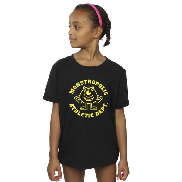 Disney Monsters University Monstropolis bomulls-T-shirt för flickor