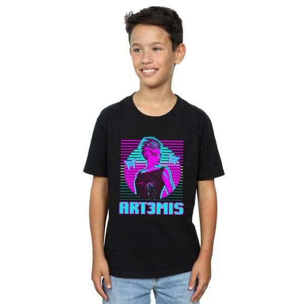 Ready Player One Boys Neon Art3mis T-Shirt