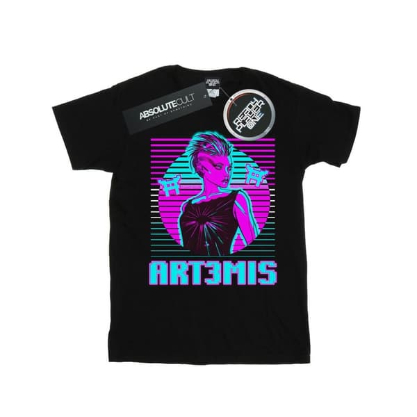 Ready Player One Boys Neon Art3mis T-Shirt